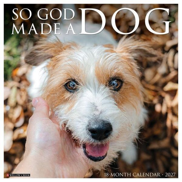 Produktbild: So God Made a Dog 2027 12 X 12 Wall Calendar