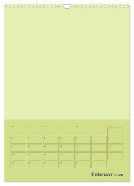 Produktbild: Bastel Terminkalender (Wandkalender 2026 DIN A3 hoch), CALVENDO Monatskalender