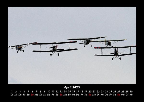 Produktbild: Flugzeuge 2025 Fotokalender DIN A3