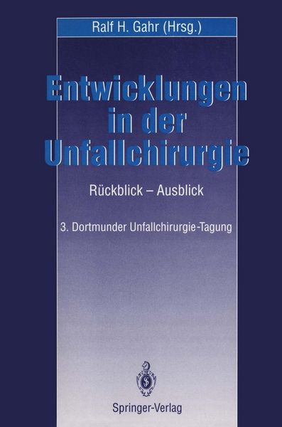 Produktbild: Entwicklungen in der Unfallchirurgie