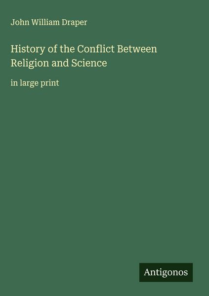 Produktbild: History of the Conflict Between Religion and Science