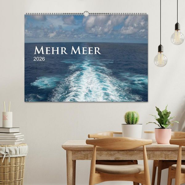 Produktbild: Mehr Meer (Wandkalender 2026 DIN A2 quer), CALVENDO Monatskalender