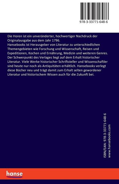Produktbild: Die Horen