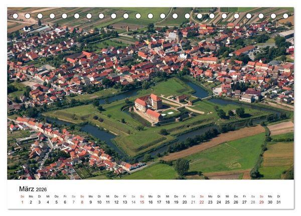 Produktbild: Th&uuml;ringen - mit Abstand betrachtet 2026 (Tischkalender 2026 DIN A5 quer), CALVENDO Monatskalender
