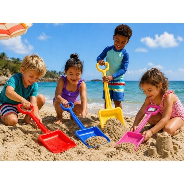 Produktbild: Snow Play Schneeschaufel Tally 70 cm rot