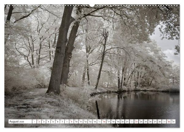 Produktbild: Zauberhafte Infrarot-Fotografie (hochwertiger Premium Wandkalender 2026 DIN A2 quer), Kunstdruck in Hochglanz