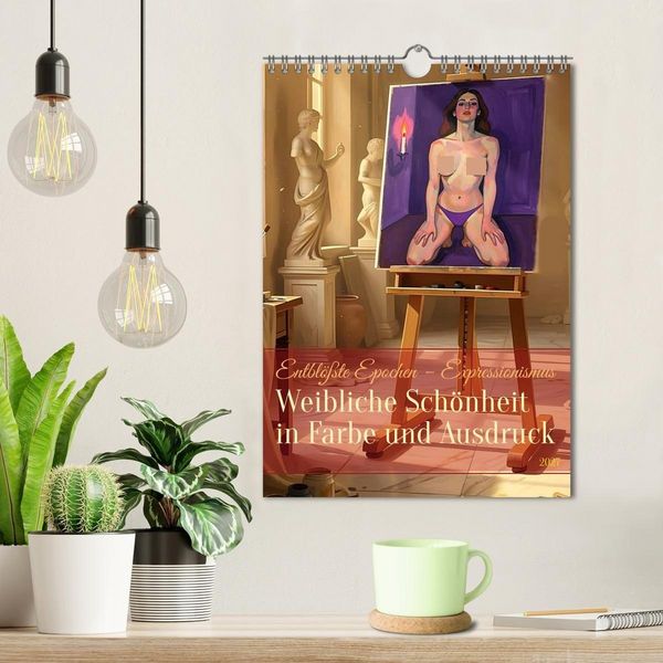Produktbild: Entbl&ouml;&szlig;te Epochen &ndash; Expressionismus (Wandkalender 2027 DIN A4 hoch), CALVENDO Monatskalender