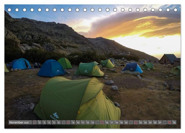 Produktbild: Weitwandern auf Korsika GR 20 (Tischkalender 2026 DIN A5 quer), CALVENDO Monatskalender