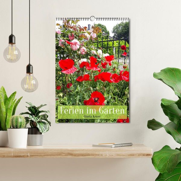 Produktbild: Ferien im Garten (Wandkalender 2026 DIN A3 hoch), CALVENDO Monatskalender