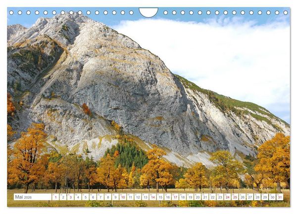 Produktbild: Indian Summer in der Eng - Das Naturdenkmal Gro&szlig;er Ahornboden (Wandkalender 2026 DIN A4 quer), CALVENDO Monatskalender