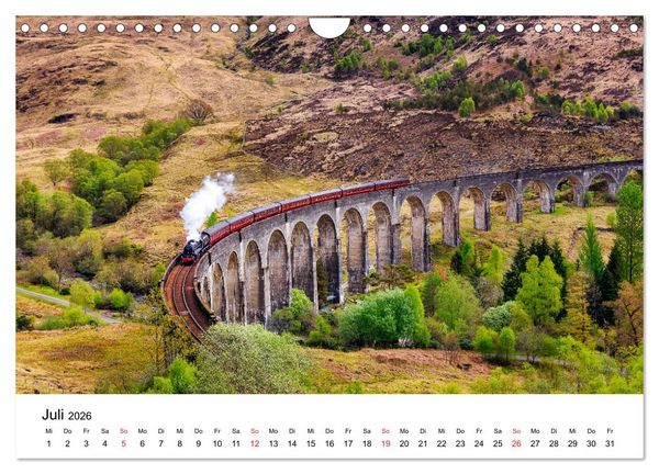 Produktbild: North Coast 500 - Schottlands Traumstra&szlig;e (Wandkalender 2026 DIN A4 quer), CALVENDO Monatskalender