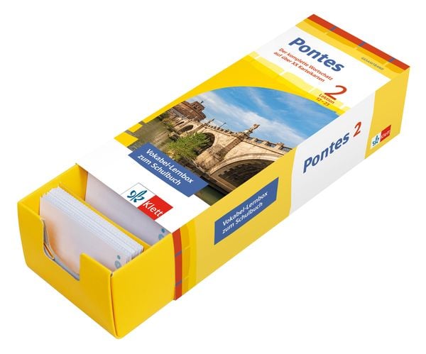 Produktbild: Pontes 2 Gesamtband (ab 2020) - Vokabel-Lernbox zum Schulbuch 2. Lernjahr