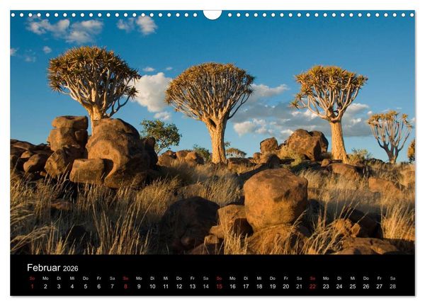 Produktbild: Namibias Highlights (Wandkalender 2026 DIN A3 quer), CALVENDO Monatskalender