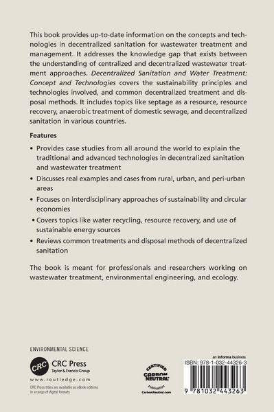 Produktbild: Decentralized Sanitation and Water Treatment