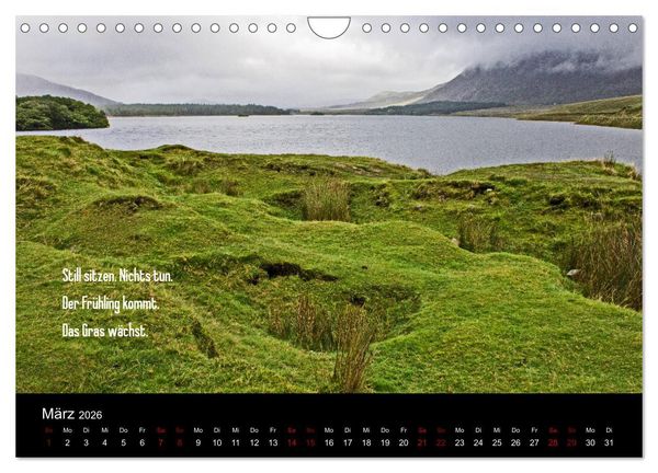 Produktbild: Irland - Irische Segensw&uuml;nsche (Wandkalender 2026 DIN A4 quer), CALVENDO Monatskalender