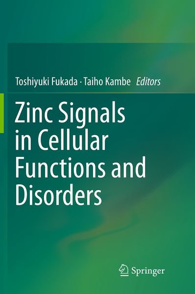 Produktbild: Zinc Signals in Cellular Functions and Disorders