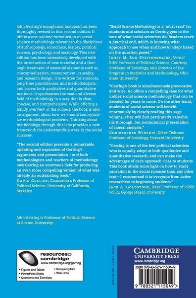 Produktbild: Social Science Methodology