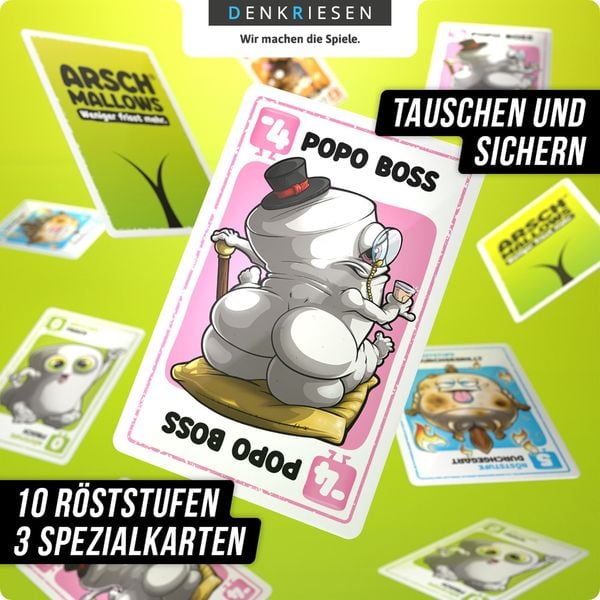 Produktbild: DENKRIESEN - ARSCHMALLOWS&reg; - "weniger frisst mehr"