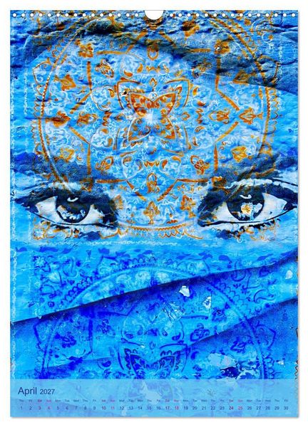 Produktbild: Chefchouen - The Blue City (Wall Calendar 2027 DIN A3 portrait), CALVENDO 12 Month Wall Calendar