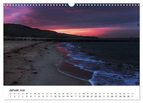 Produktbild: Wieder an der Nordsee (Wandkalender 2026 DIN A3 quer), CALVENDO Monatskalender