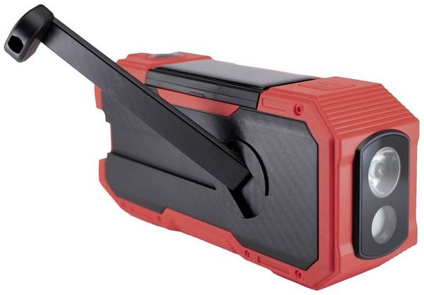 Produktbild: Albrecht DR 112 Outdoorradio DAB+, UKW Notfallradio, USB, Bluetooth&reg; Akku-Ladefunktion, Handkurbel, Solarpanel
