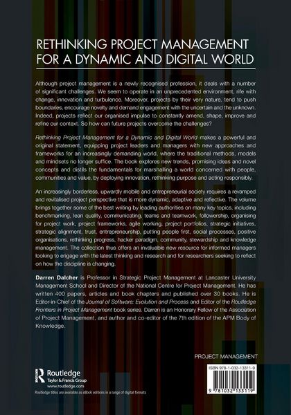 Produktbild: Rethinking Project Management for a Dynamic and Digital World