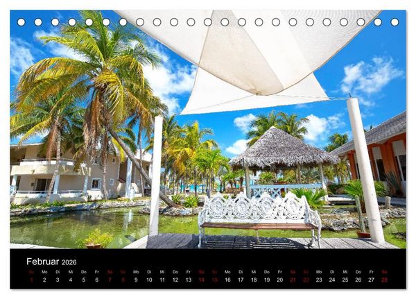 Produktbild: Kuba Varadero 2026 Leben im Paradies (Tischkalender 2026 DIN A5 quer), CALVENDO Monatskalender