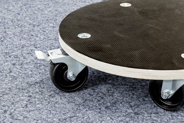 Produktbild: Metafranc WU0822040 Transportroller Traglast (max.): 200 kg 380 mm x 110 mm Anzahl Lenkrollen 4