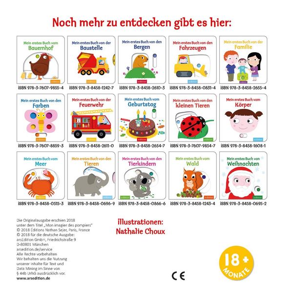 Produktbild: Mein erstes Buch von der Feuerwehr