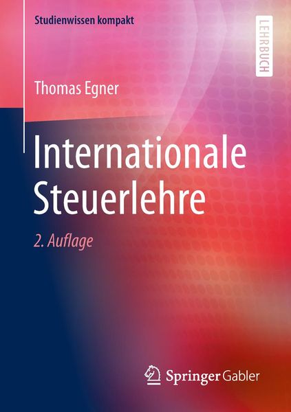 Produktbild: Internationale Steuerlehre