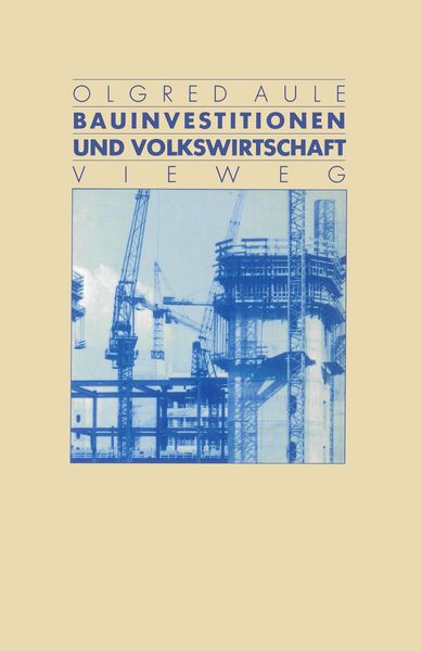 Produktbild: Bauinvestitionen und Volkswirtschaft