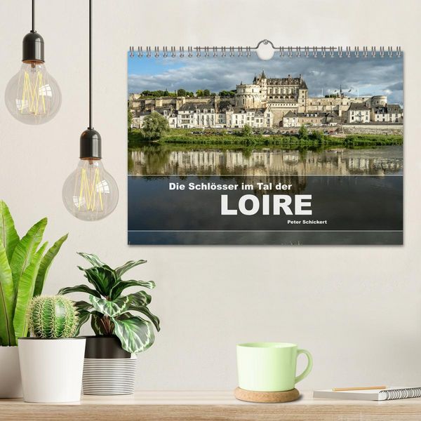 Produktbild: Die Schl&ouml;sser im Tal der Loire (Wandkalender 2026 DIN A4 quer), CALVENDO Monatskalender