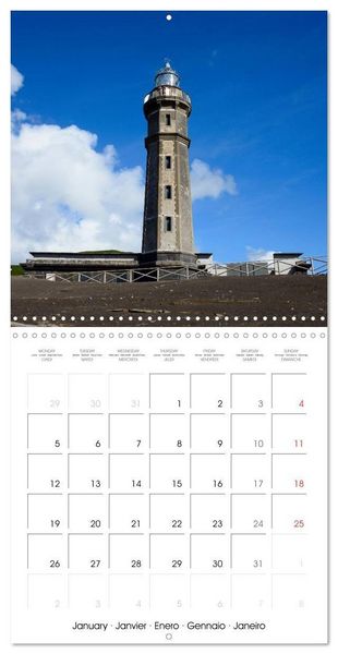 Produktbild: Beautiful Azores (Wall Calendar 2026 12 &times; 12 Inch) CALVENDO 12 Month Wall Calendar