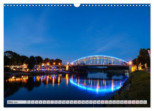 Produktbild: Die Obere Weser - von Hamel bis zur Porta Westfalica (Wandkalender 2027 DIN A3 quer), CALVENDO Monatskalender