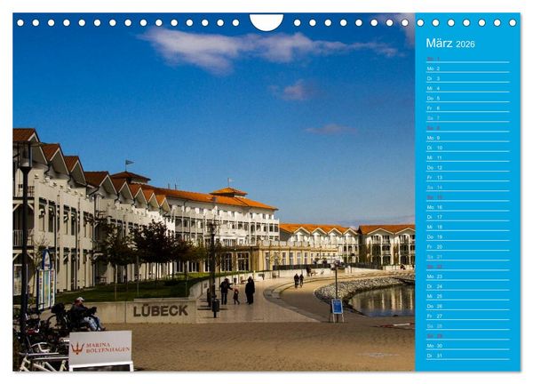 Produktbild: Boltenhagen 2026 (Wandkalender 2026 DIN A4 quer), CALVENDO Monatskalender
