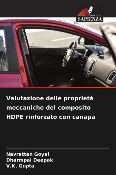 Produktbild: Valutazione delle propriet&agrave; meccaniche del composito HDPE rinforzato con canapa