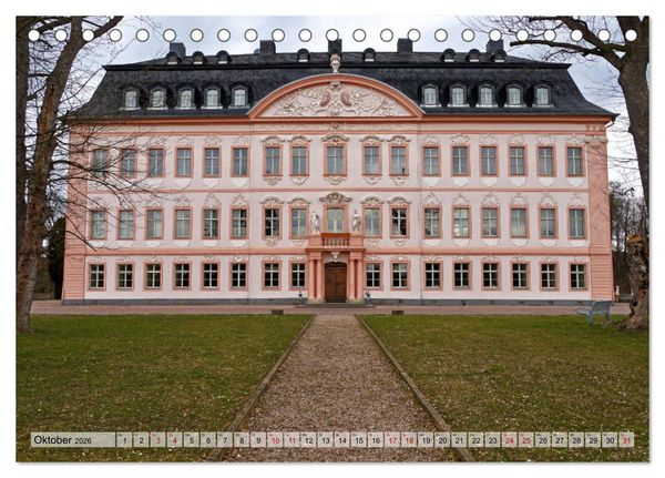 Produktbild: Schl&ouml;sser- und Burgenland Th&uuml;ringen (Tischkalender 2026 DIN A5 quer), CALVENDO Monatskalender