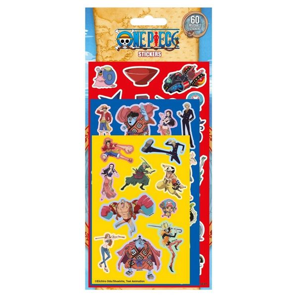Produktbild: One Piece 60-teiliges Sticker-Set