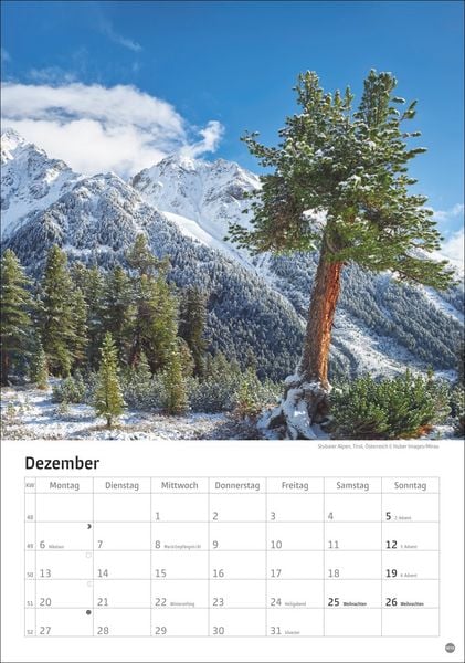 Produktbild: Alpen Kalender 2027