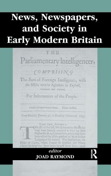 Produktbild: News, Newspapers and Society in Early Modern Britain
