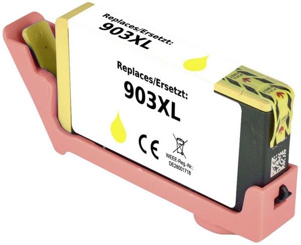 Produktbild: Renkforce Druckerpatrone ersetzt HP 903XL, T6M11AE Kompatibel Gelb RF-5705456