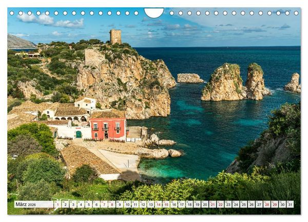 Produktbild: Italien - Sizilien (Wandkalender 2026 DIN A4 quer), CALVENDO Monatskalender