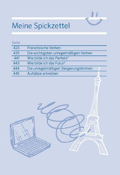 Produktbild: PONS Spick-W&ouml;rterbuch Franz&ouml;sisch f&uuml;r die Schule