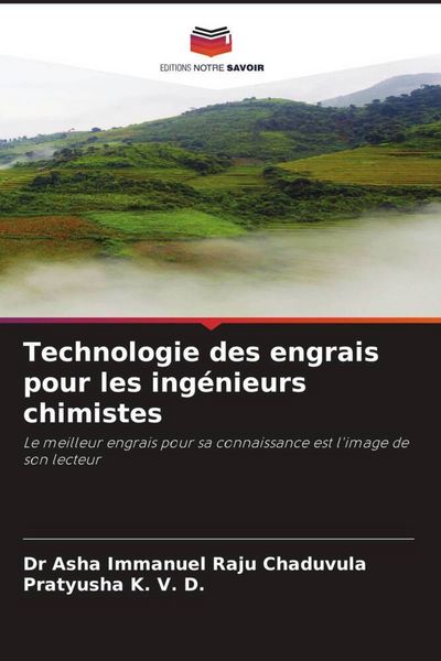 Produktbild: Technologie des engrais pour les ing&eacute;nieurs chimistes
