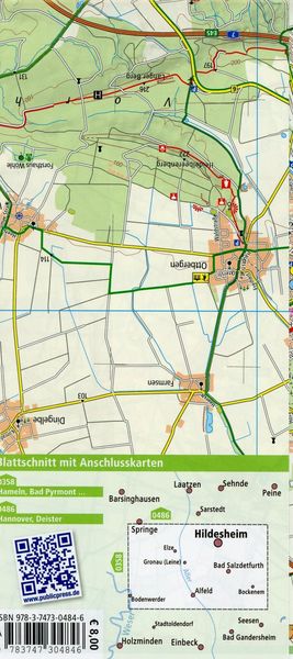 Produktbild: Hildesheim mit Leine und Innerste 1:50 000
