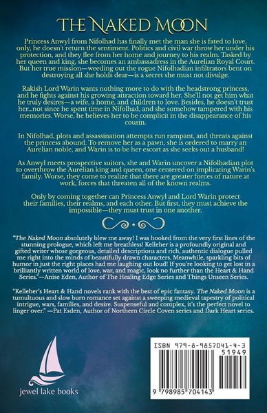 Produktbild: The Naked Moon, Book Three of Heart and Hand Series