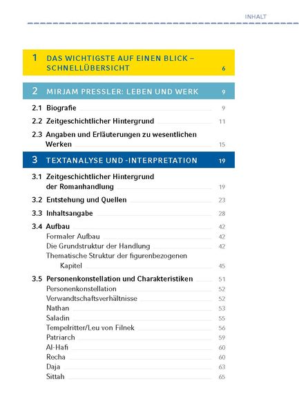 Nathan und seine Kinder - Textanalyse und Interpretation - Gymnasium