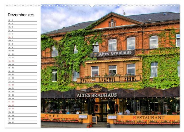 Produktbild: Eine Perle an der Mosel &ndash; Bernkastel-Kues (Wandkalender 2026 DIN A2 quer), CALVENDO Monatskalender