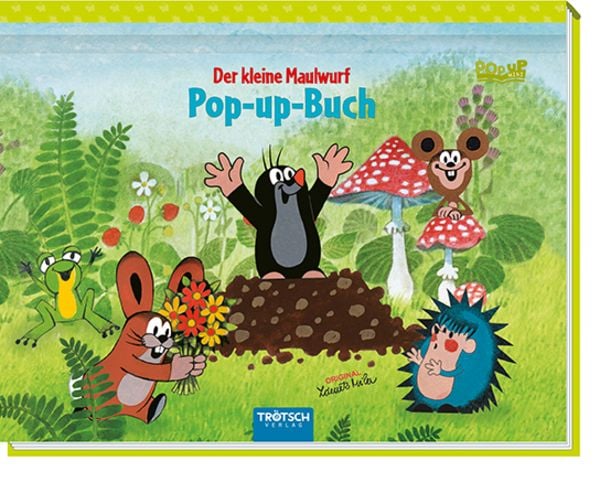 Trötsch Der kleine Maulwurf Pop Up Buch, Paperback von Zdenek Miler, Trötsch Verlag GmbH & Co. KG, 978-3-95774-876-8