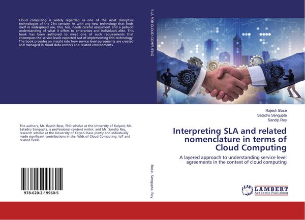 Produktbild: Interpreting SLA and related nomenclature in terms of Cloud Computing